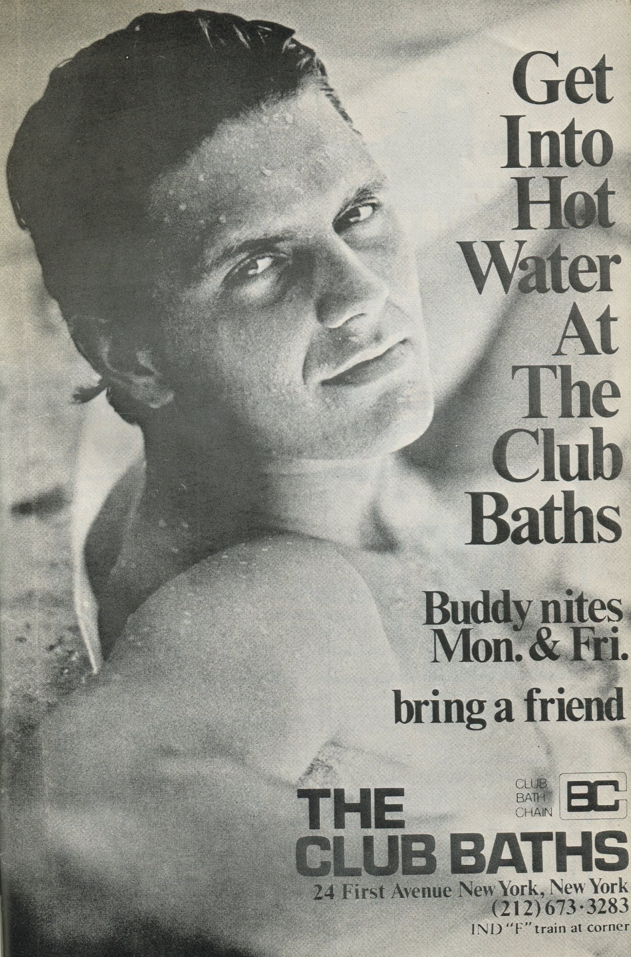 CLUB BATHS AD photo